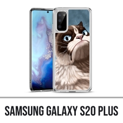 Samsung Galaxy S20 Plus Hülle - Grumpy Cat