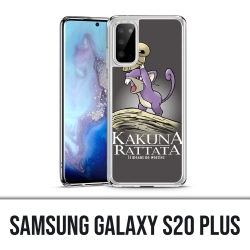 Coque Samsung Galaxy S20 Plus - Hakuna Rattata Pokémon Roi Lion