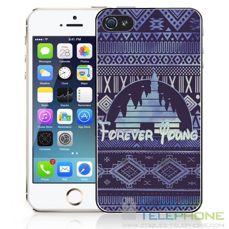 Coque téléphone Disney - Forever Young