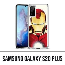 Samsung Galaxy S20 Plus Hülle - Iron Man Paintart