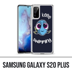 Samsung Galaxy S20 Plus case - Just Keep Swimming