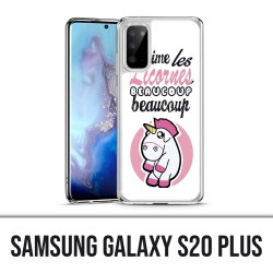 Samsung Galaxy S20 Plus Hülle - Einhörner