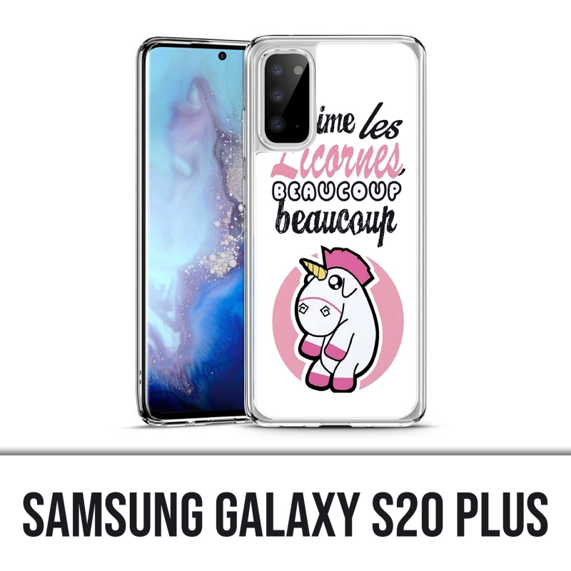 Samsung Galaxy S20 Plus case - Unicorns