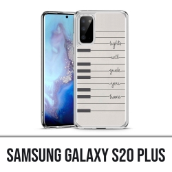 Samsung Galaxy S20 Plus case - Light Guide Home