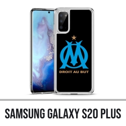 Samsung Galaxy S20 Plus Hülle - Om Marseille Logo Schwarz