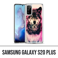 Coque Samsung Galaxy S20 Plus - Loup Triangle
