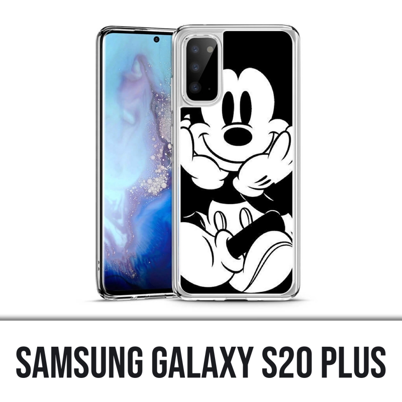 Samsung Galaxy S20 Plus Case - Mickey Black And White