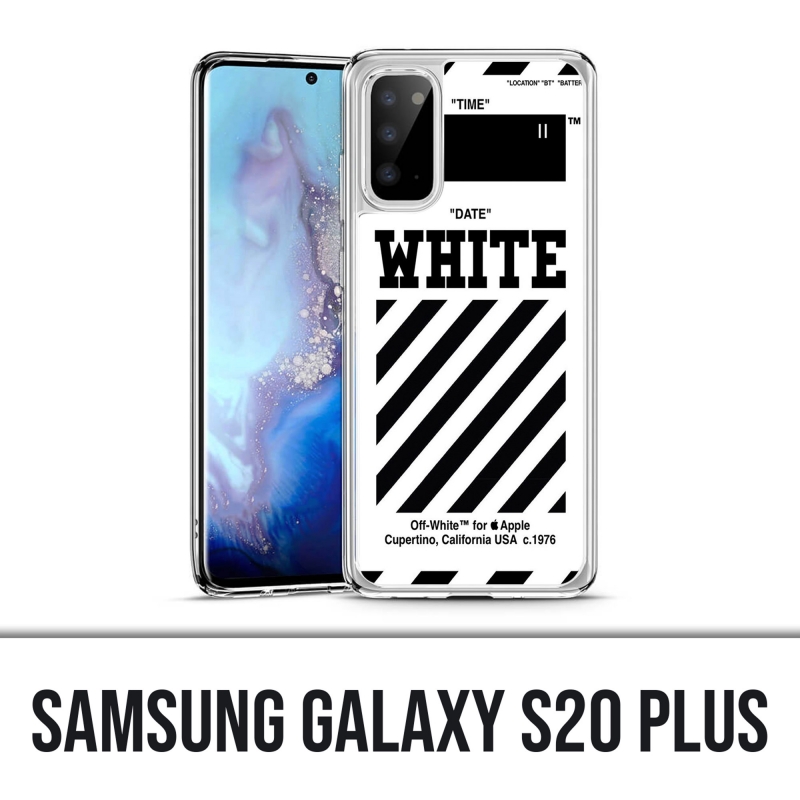 Coque Samsung Galaxy S20 Plus - Off White Blanc