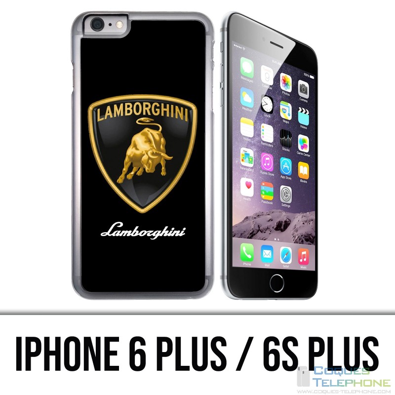 Custodia per iPhone 6 Plus / 6S Plus - Logo Lamborghini