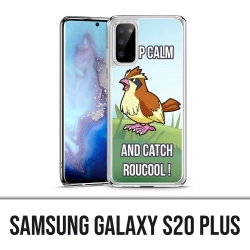 Coque Samsung Galaxy S20 Plus - Pokémon Go Catch Roucool