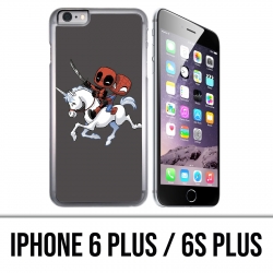 Coque iPhone 6 PLUS / 6S PLUS - Licorne Deadpool Spiderman