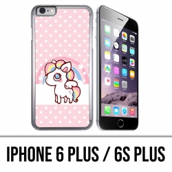 Funda para iPhone 6 Plus / 6S Plus - Unicornio Kawaii