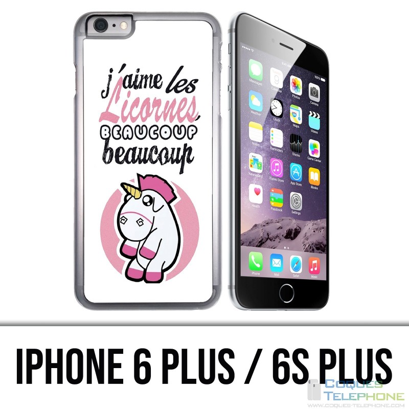 Custodia per iPhone 6 Plus / 6S Plus - Unicorni