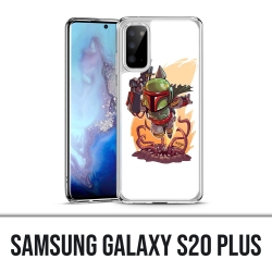 Coque Samsung Galaxy S20 Plus - Star Wars Boba Fett Cartoon