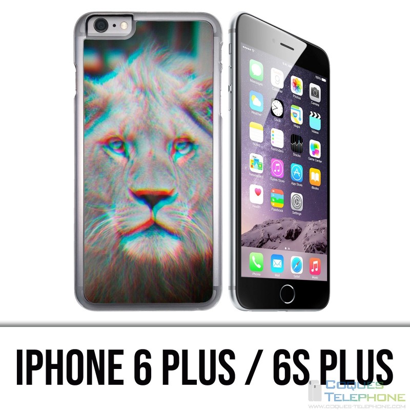 Funda para iPhone 6 Plus / 6S Plus - Lion 3D