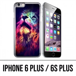 Coque iPhone 6 PLUS / 6S PLUS - Lion Galaxie