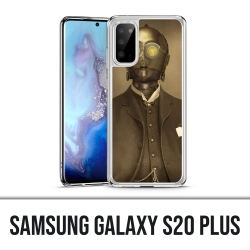 Samsung Galaxy S20 Plus Hülle - Star Wars Vintage C3Po