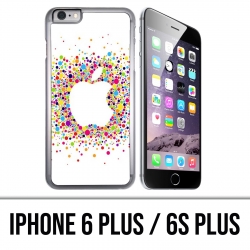 IPhone 6 Plus / 6S Plus Case - Multicolored Apple Logo