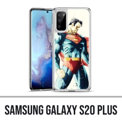 Samsung Galaxy S20 Plus Hülle - Superman Paintart