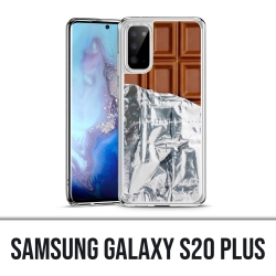 Coque Samsung Galaxy S20 Plus - Tablette Chocolat Alu