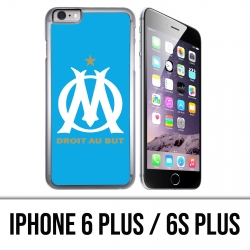 Coque iPhone 6 PLUS / 6S PLUS - Logo Om Marseille Bleu