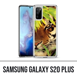 Custodia Samsung Galaxy S20 Plus - Foglie di tigre