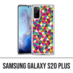 Samsung Galaxy S20 Plus Hülle - Mehrfarbiges Dreieck
