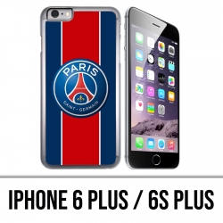Custodia per iPhone 6 Plus / 6S Plus - Logo Psg New Red Band