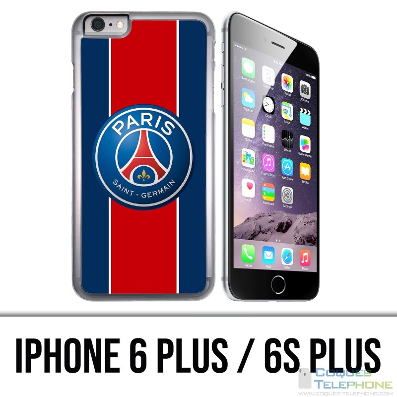 IPhone 6 Plus / 6S Plus Case - Logo Psg New Red Band