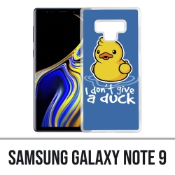 Samsung Galaxy Note 9 case - I Dont Give A Duck