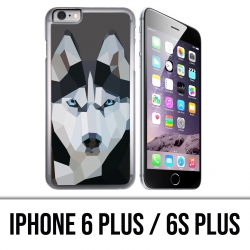 IPhone 6 Plus / 6S Plus Case - Husky Origami Wolf