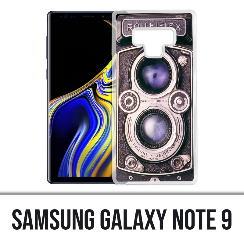 Custodia Samsung Galaxy Note 9 - Macchina fotografica vintage