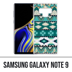 Coque Samsung Galaxy Note 9 - Azteque Vert