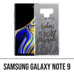 Samsung Galaxy Note 9 Case - Baby kalt draußen