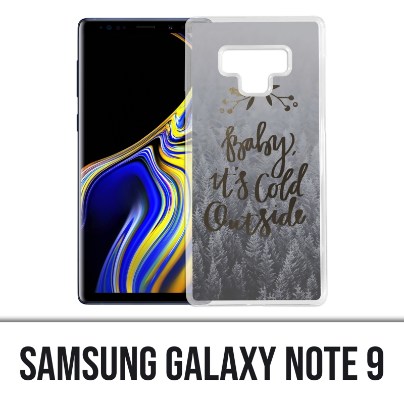 Samsung Galaxy Note 9 case - Baby Cold Outside
