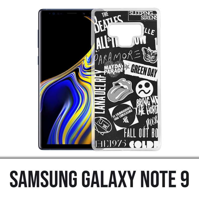 Coque Samsung Galaxy Note 9 - Badge Rock