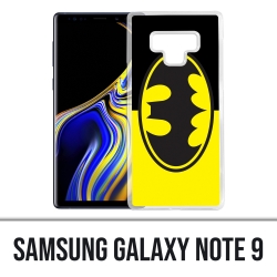 Coque Samsung Galaxy Note 9 - Batman Logo Classic Jaune Noir