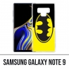 Custodia Samsung Galaxy Note 9 - Batman Logo Classic Giallo Nero