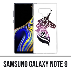 Coque Samsung Galaxy Note 9 - Be A Majestic Unicorn