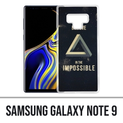 Coque Samsung Galaxy Note 9 - Believe Impossible