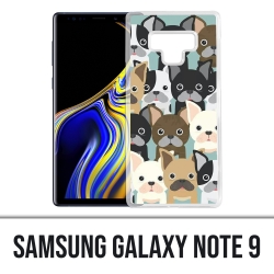 Coque Samsung Galaxy Note 9 - Bouledogues