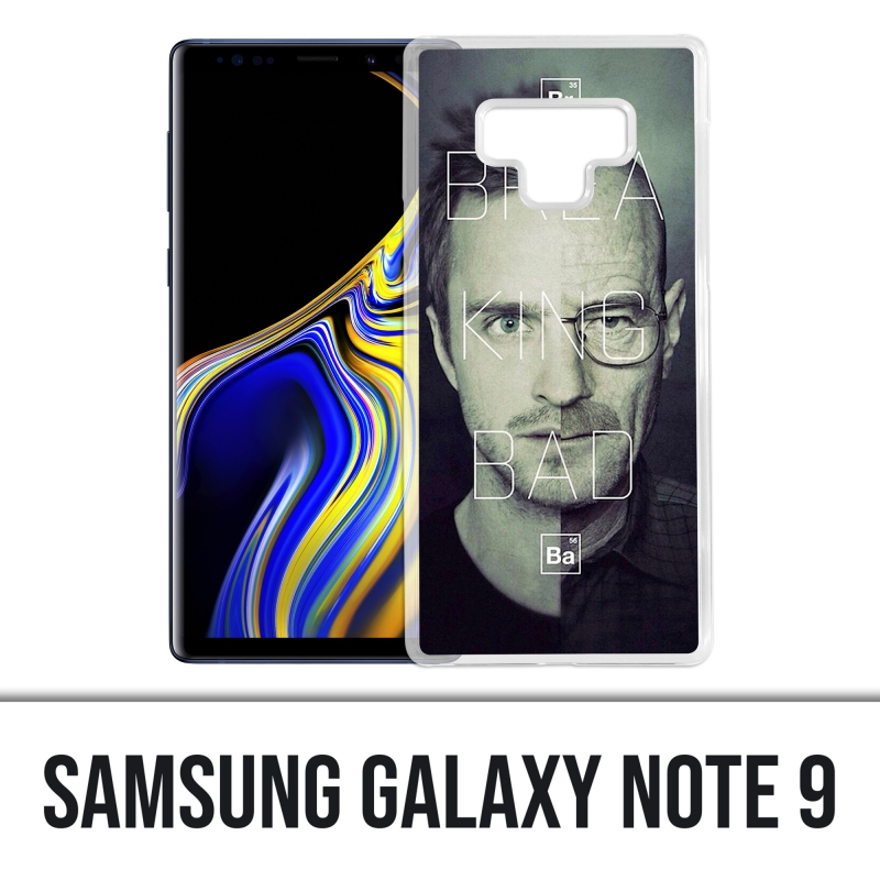 Coque Samsung Galaxy Note 9 - Breaking Bad Visages