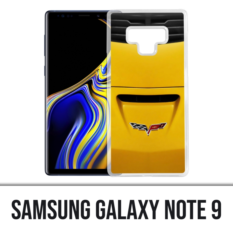 Coque Samsung Galaxy Note 9 - Capot Corvette