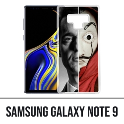 Custodia Samsung Galaxy Note 9 - Maschera divisa Casa De Papel Berlin
