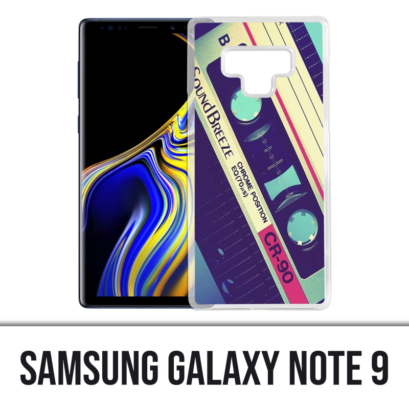 Funda Samsung Galaxy Note 9 - Casete de audio Sound Breeze