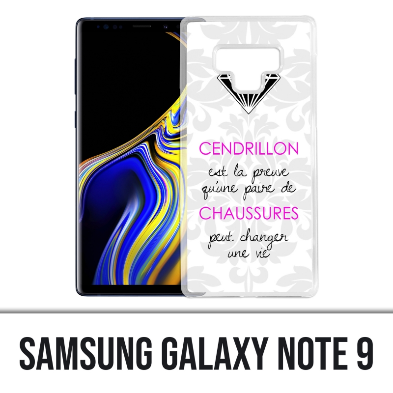 Coque Samsung Galaxy Note 9 - Cendrillon Citation