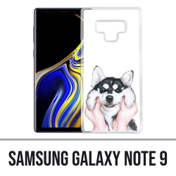 Samsung Galaxy Note 9 Case - Dog Husky Cheeks
