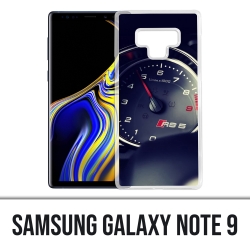 Coque Samsung Galaxy Note 9 - Compteur Audi Rs5