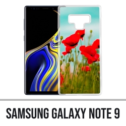 Coque Samsung Galaxy Note 9 - Coquelicots 2