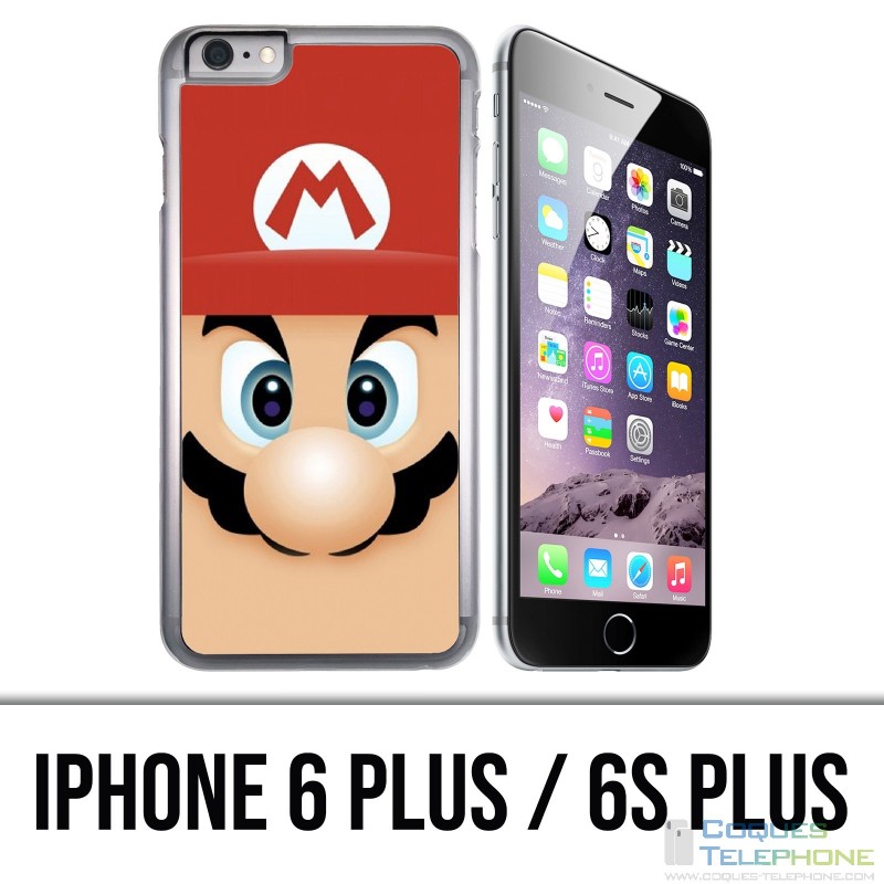 Custodia per iPhone 6 Plus / 6S Plus - Mario Face